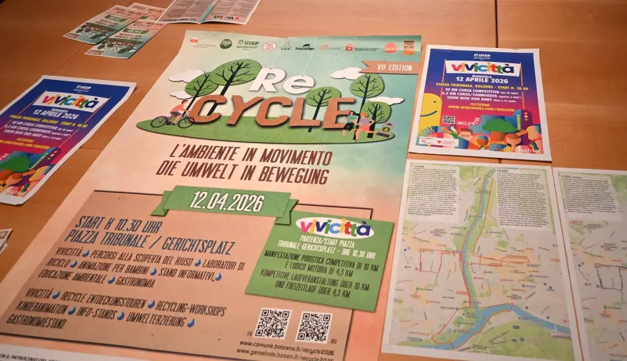 Bolzano presenta ReCycle 2026, giornata dedicata ad ambiente e riuso